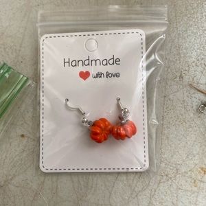 Pumpkin earrings